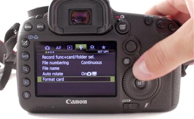 Các lỗi thường gặp trên máy ảnh Canon và cách khắc phục