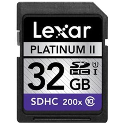 Thẻ Nhớ Lexar Platinum II SDHC 32Gb 200x