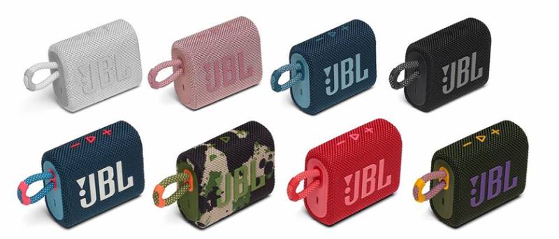 Loa Bluetooth kháng nước JBL GO 3 nhiều màu sắc phong phú