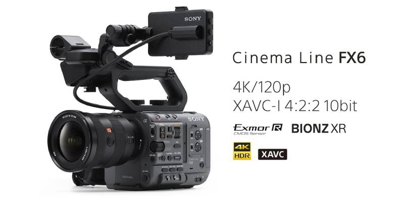 Đánh giá máy quay Sony FX6V