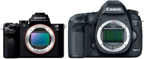 Nên chọn Sony Alpha 7 II hay Canon 5D Mark III