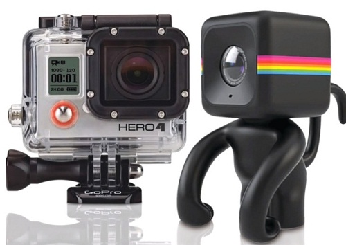So sánh camera hành trình Polaroid Cube và GoPro