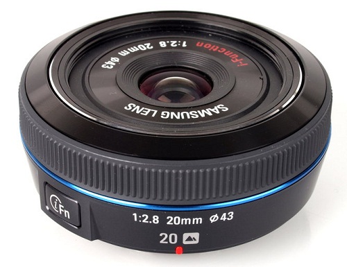 Ống kính 20/ F2.8 EX-W20NB - Siêu phẩm tầm trung của Samsung