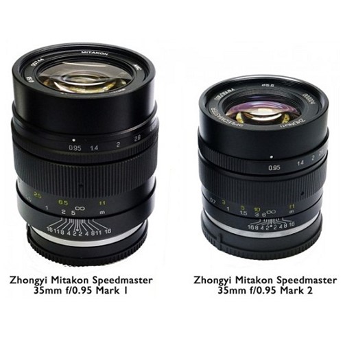 Ống kính Zhongyi Mitakon Speedmaster 35mm f/0.95 Mark II cho máy ảnh không gương lật