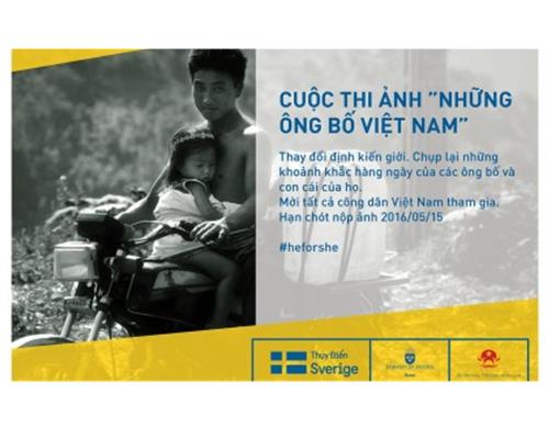Những ông bố Việt Nam – Cuộc thi ảnh đề cao nữ quyền
