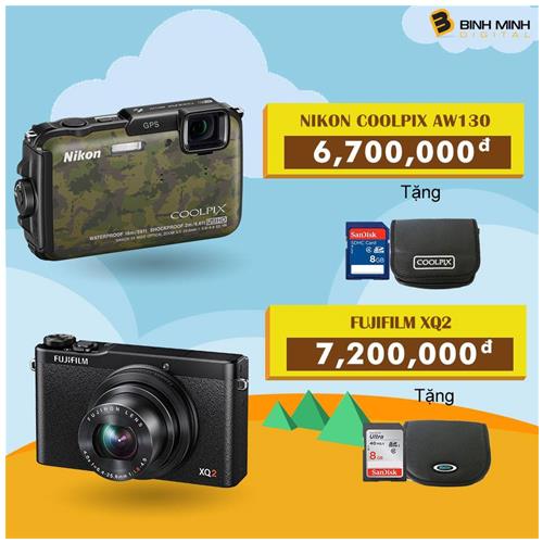Chương trình giảm giá máy ảnh du lịch tại Binh Minh Digital từ 22/04 tới 24/04/2016.