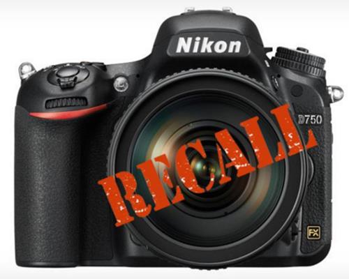 Máy ảnh Nikon D750 tiếp tục bị báo lỗi về màn trập