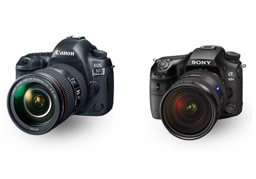 Canon 5D mark IV và Sony Alpha A99 mark II- kẻ 8 lạng người nửa cân