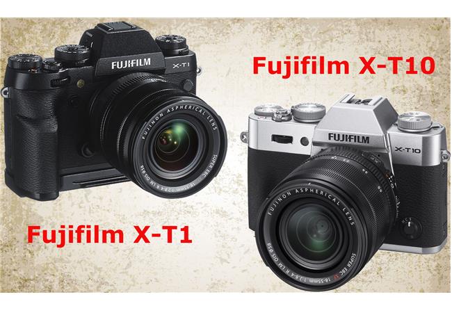 So sánh Fujifilm X-T1 và Fujifilm X-T10