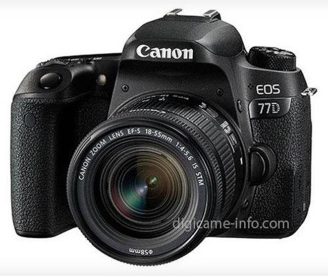 Rò rỉ thông tin và hình ảnh của Canon 77D