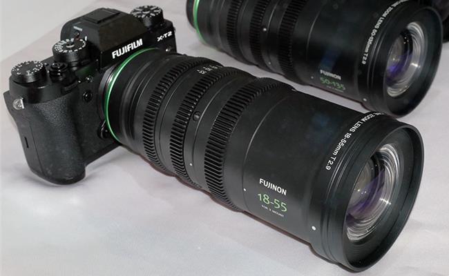 Fujifilm công bố 2 ống kính quay phim 18-55mm T2.9 và 50-135mm T2.9 thuộc dòng MK