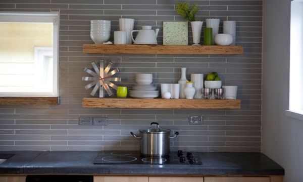 Những cách bài trí đơn giản cho không gian nhà bếp rộng hơn