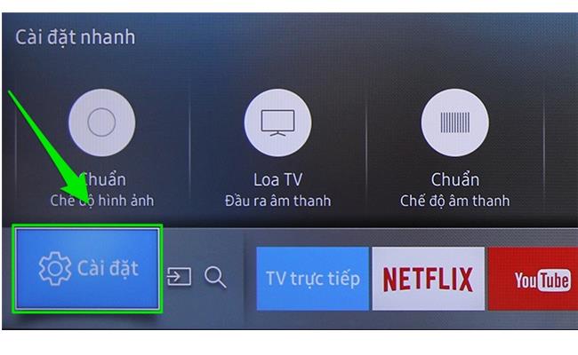 Hướng dẫn khôi phục cài đặt gốc cho Smart tivi Samsung 2016.