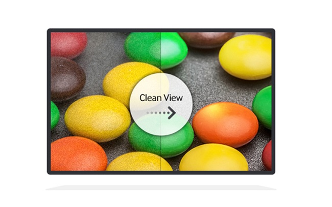 Công nghệ hình ảnh vượt trội Clean View trên ti vi Samsung