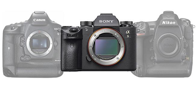 Máy ảnh Sony A9 có điểm cảm biến vượt xa Canon và Nikon