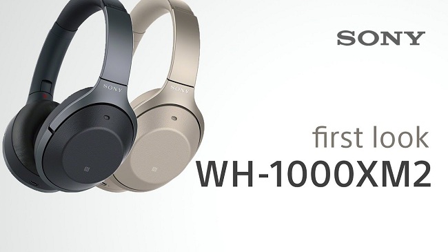 “Thừa thắng xông lên” từ tai nghe MDR-1000X Sony ra mắt WH-1000XM2