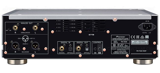 Hãng Pionner ra mắt đầu đĩa PD-70AE  hỗ trợ SACD và nhạc số phân giải cao