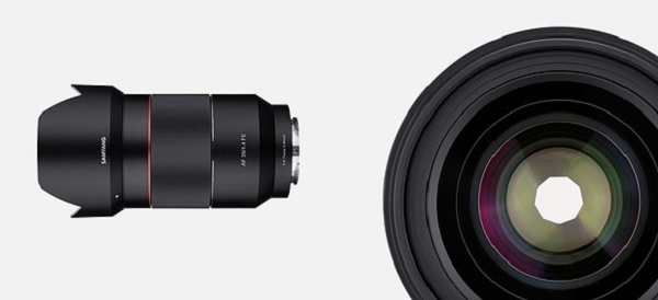 Samyang giới thiệu ống kính lấy nét tự động 35mm F1.4 cho máy ảnh full-frame của Sony  