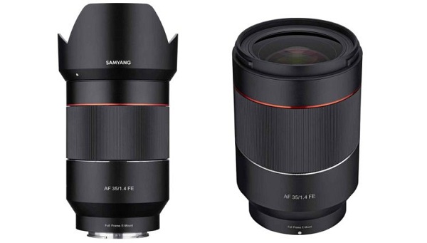 Samyang giới thiệu ống kính lấy nét tự động 35mm F1.4 cho máy ảnh full-frame của Sony  