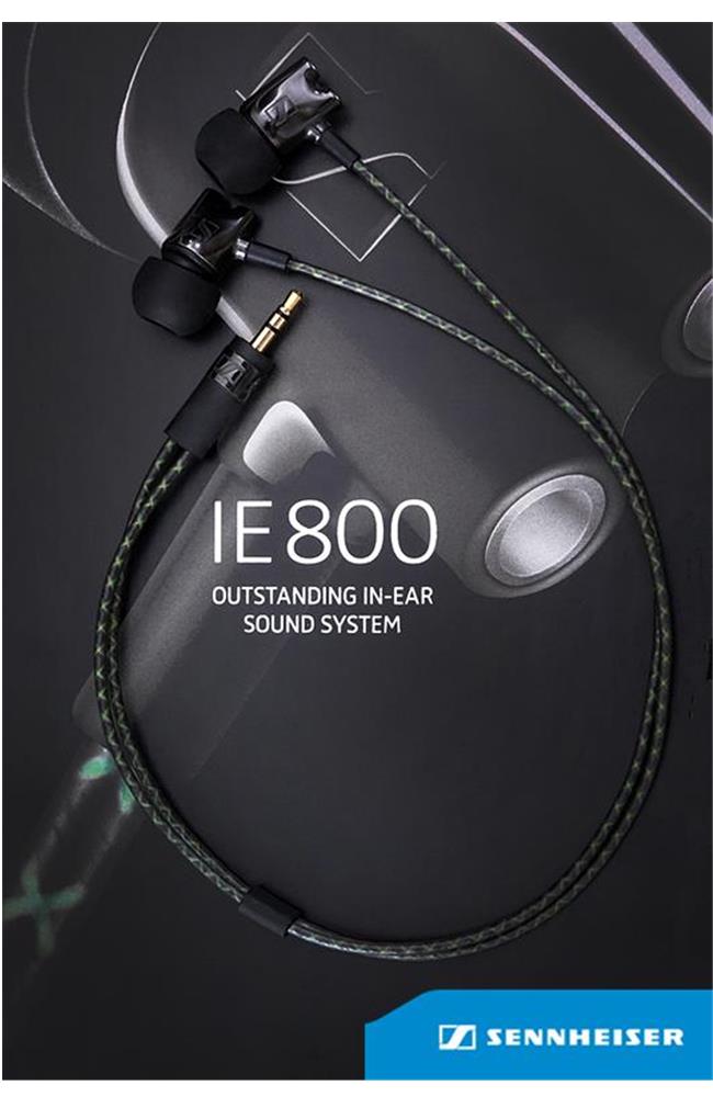 Trở thành audiophile đích thực với tai nghe Sennheiser IE 800 S