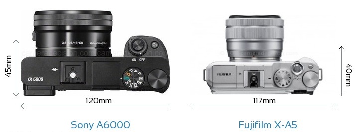  Fujifilm X-A5  có thách thức sự thống trị Sony A6000?