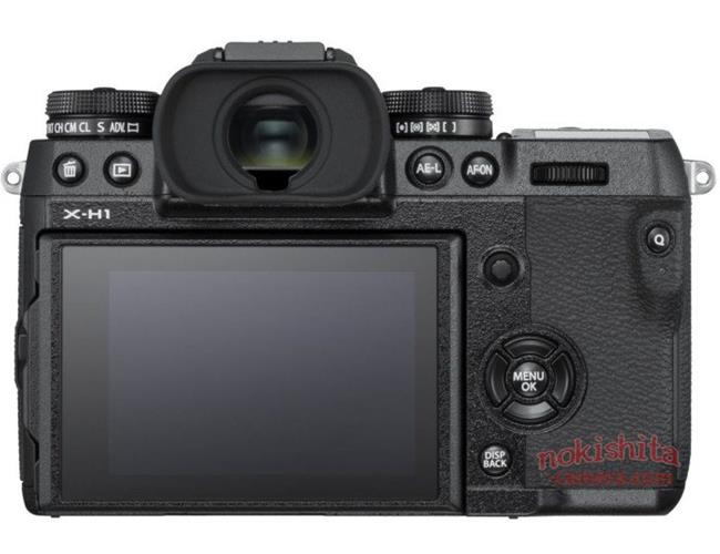Những hình ảnh chính thức đầu tiên về máy ảnh Fujifilm X-H1 
