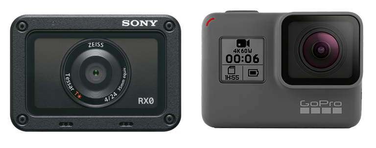 So sánh Sony RX0 và GoPro Hero 6