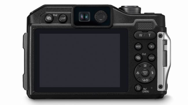 LUMIX DC-FT7 máy ảnh compact không thấm nước đầu tiên có khung ngắm điện tử