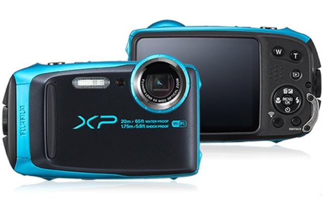 Máy ảnh Fujifilm FinePix XP120 (Đen viền xanh ngọc)