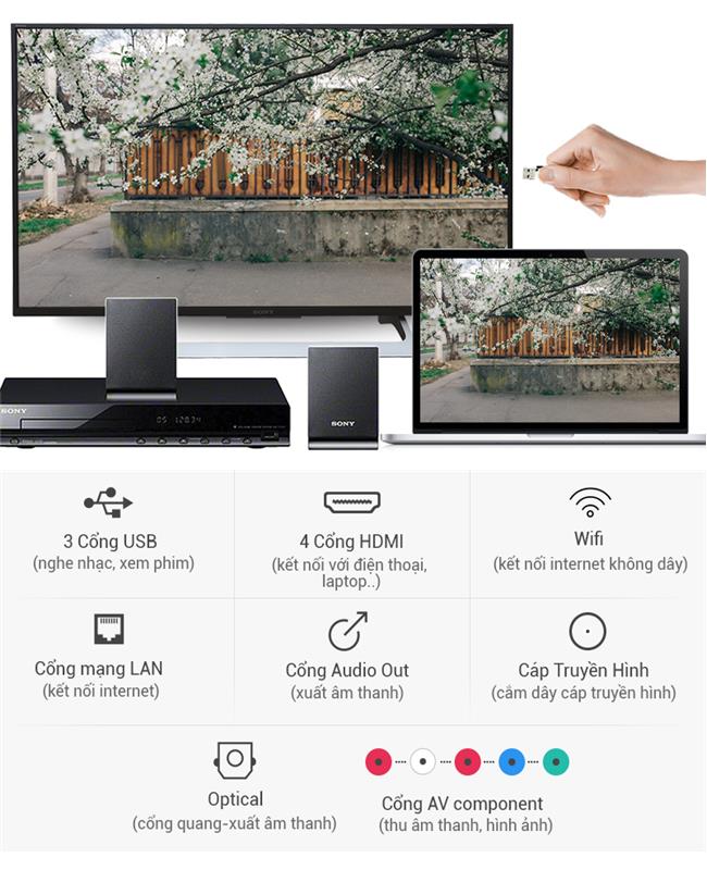 Tivi Sony KD-49X8000E (Internet TV, Ultra HD 4K, 49 Inch)