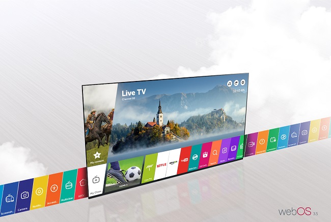 Tivi LG 49LJ550T (INTERNET TV, Full HD, 49 Inch)