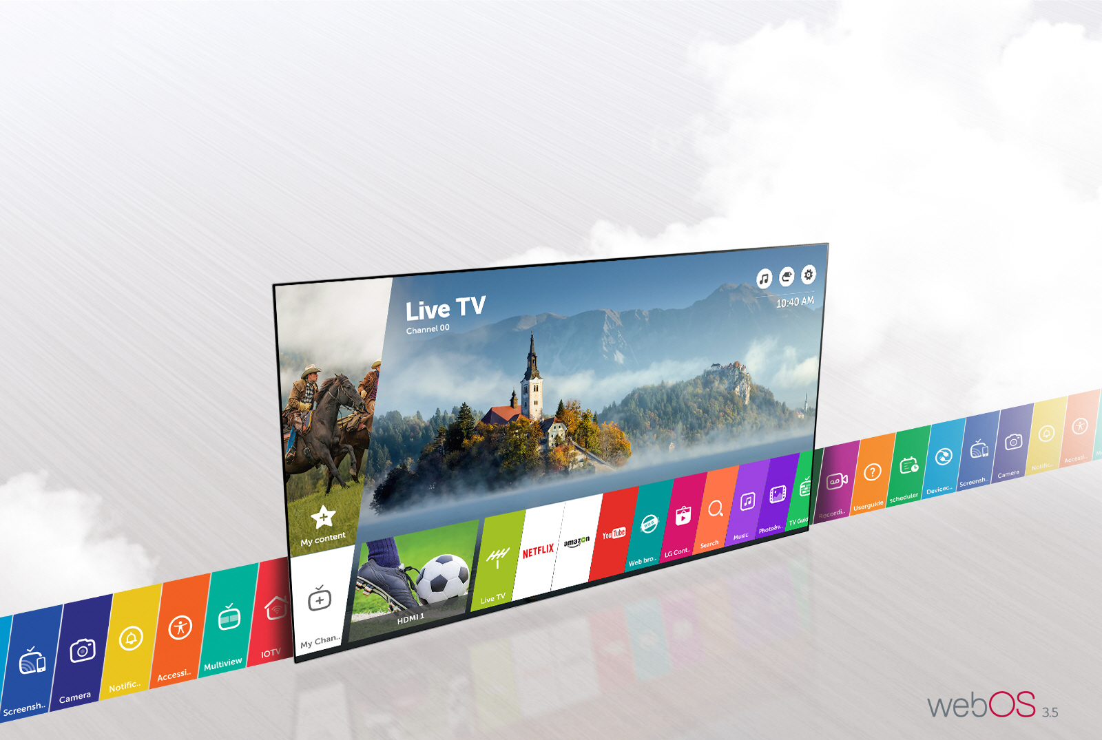 Tivi LG 32LJ550D (Internet TV, Full HD, 49 Inch)