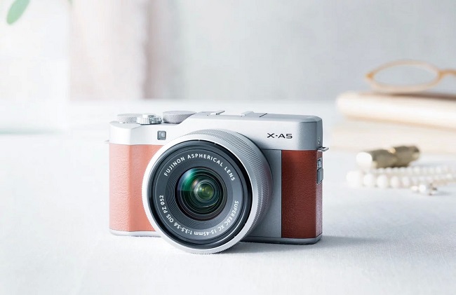 Máy ảnh Fujifilm X-A5 Kit 15-45 mm F 3.5.5.6 OIS PZ (Nâu)