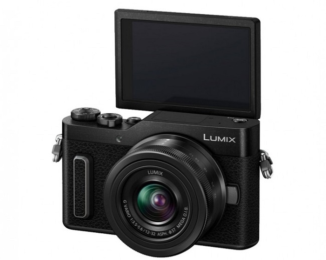 Máy ảnh Panasonic Lumix GF10 kit 12-32MM + 35-100MM (Đen)