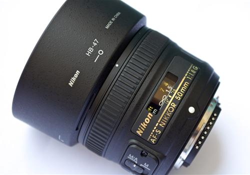 Ống kính Nikon AF-S NIKKOR 50mm f / 1.8G.