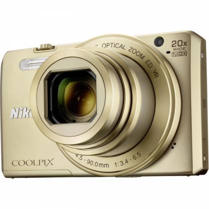Máy Ảnh Nikon Coolpix S7000 (Vàng)