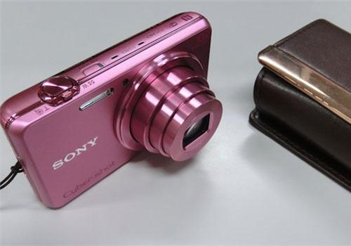 Máy Ảnh Sony DSC WX220 (Hồng)