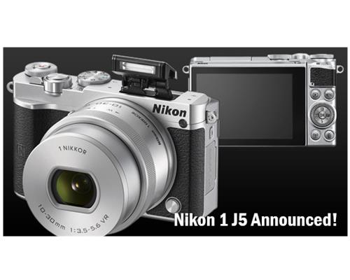 Máy Ảnh Nikon 1 J5 Kit 10-30 mm F3.5-5.6 VR (Bạc)