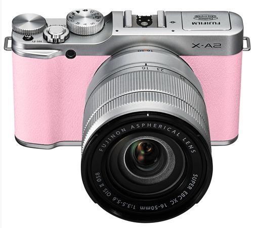 Máy Ảnh Fujifilm X-A2 Kit XC16-50 F3.5-5.6 OIS II (Hồng)