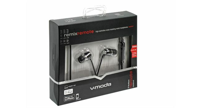 Tai nghe V-MODA Remix Remote (Đen)