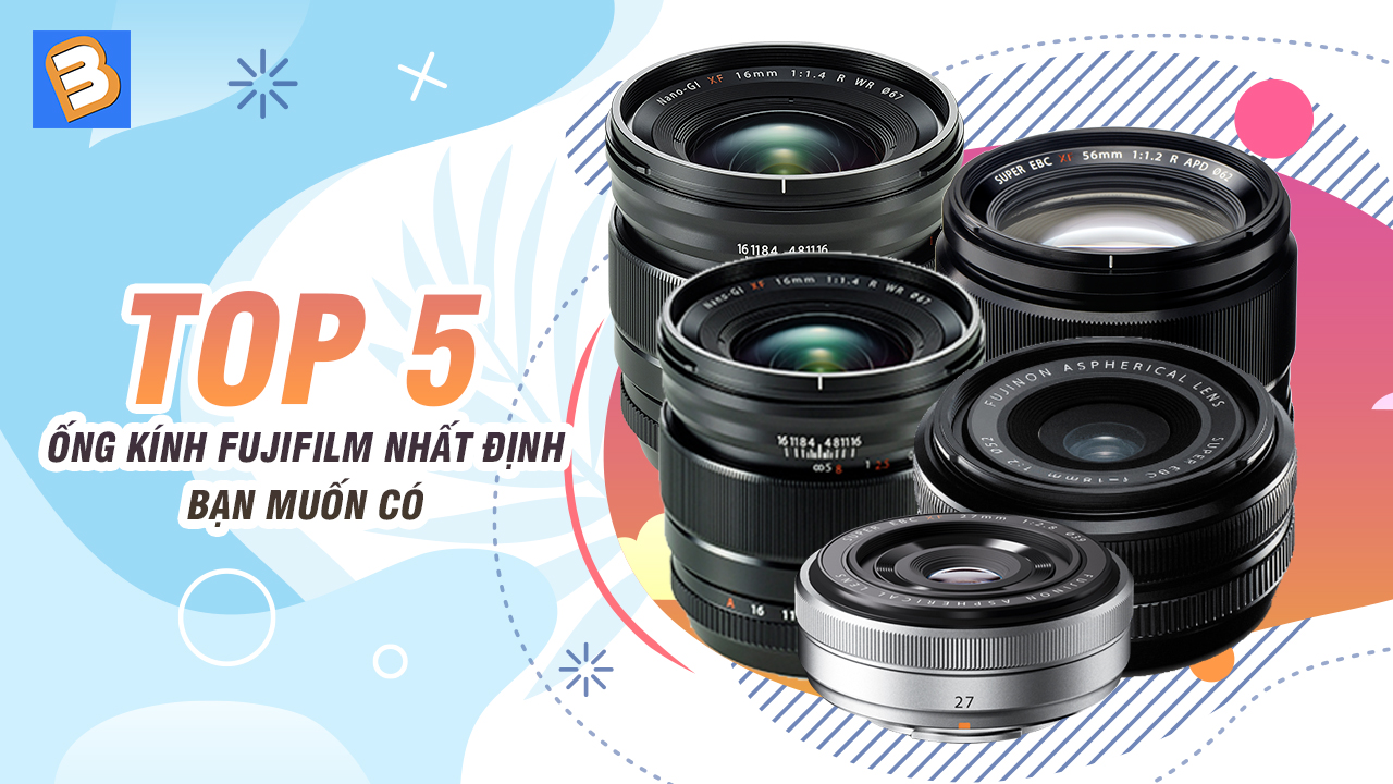Top 5 Fujifilm lenses cung cấp cho người dùng danh sách các ống kính được đánh giá cao nhất hiện nay. Năm 2024, danh sách này được cập nhật thường xuyên dựa trên các tiêu chí như chất lượng, giá cả và khả năng sử dụng. Các nhiếp ảnh gia cũng có thể chia sẻ kinh nghiệm và đánh giá của mình để giúp nhau lựa chọn được lens phù hợp.