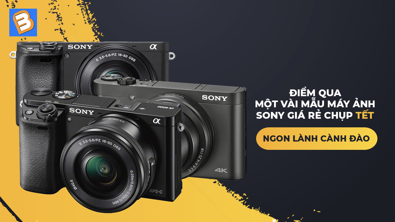 Điểm qua một vài mẫu máy ảnh Sony giá rẻ chụp Tết ngon lành ...