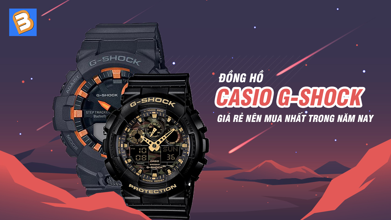 Các mẫu đồng hồ G-Shock mới nhất, đẹp và có độ bền cao