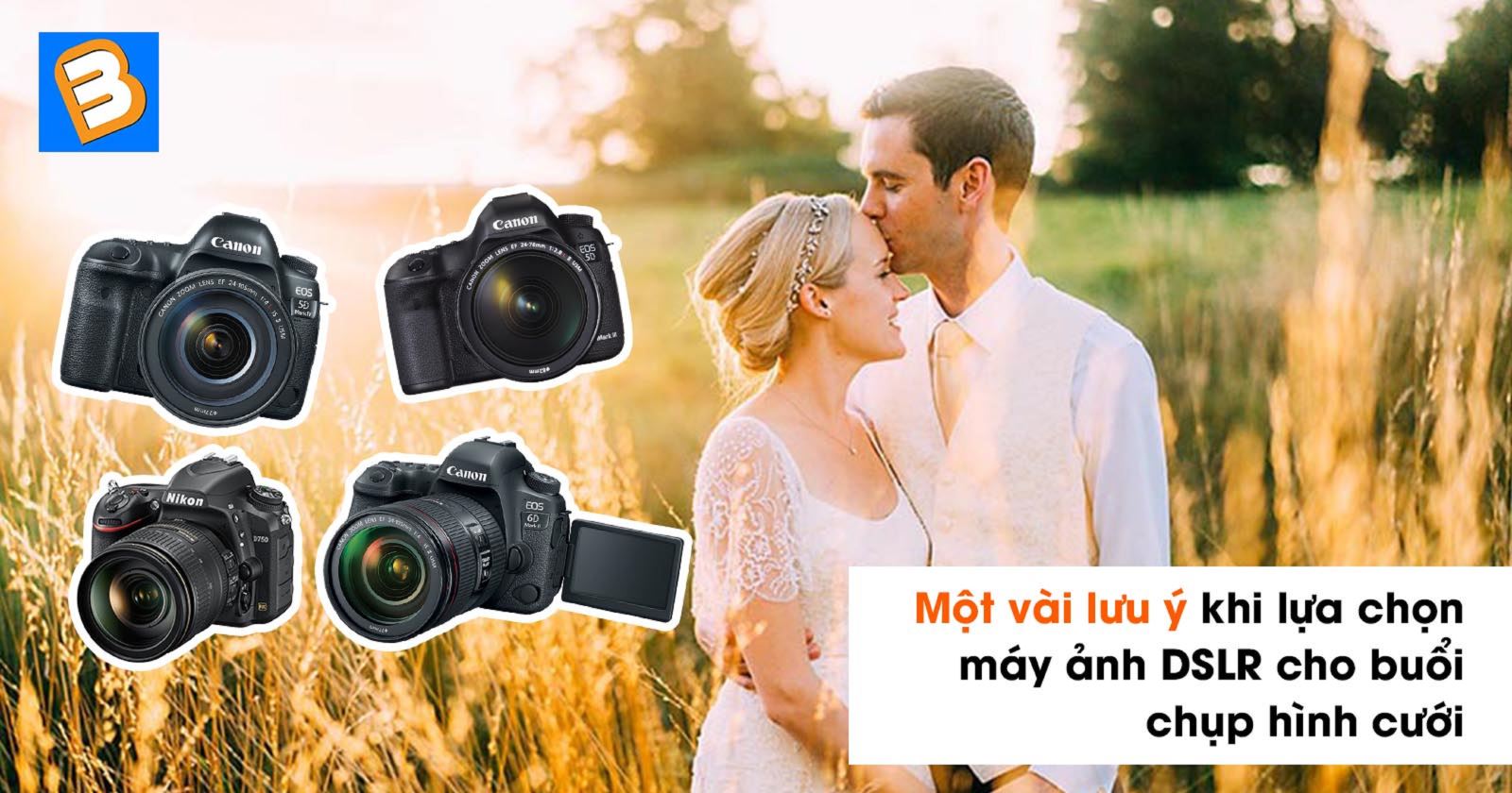 Máy ảnh DSLR: Máy ảnh DSLR là công cụ hỗ trợ vào việc chụp ảnh chuyên nghiệp với chất lượng hình ảnh vượt trội. Khả năng tùy chỉnh cao, chụp ảnh ở bất kỳ góc độ nào. Máy ảnh DSLR là chiếc máy ảnh đắt tiền, nhưng sẽ đem lại chất lượng hình ảnh tuyệt vời cho những ai có kinh nghiệm trong việc chụp ảnh.