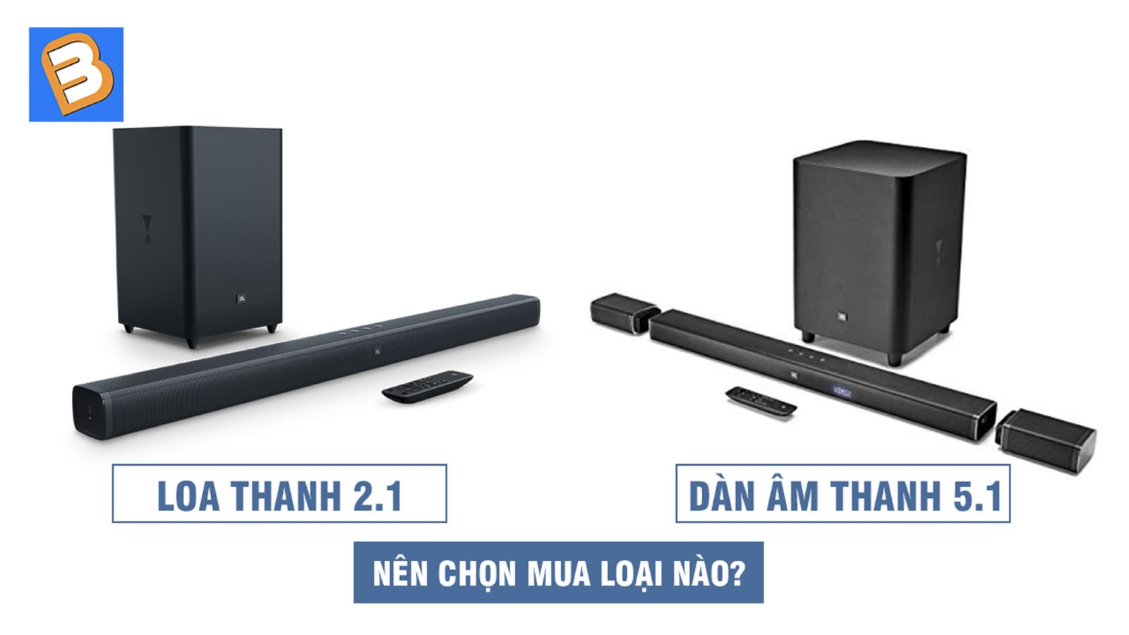 Dàn âm thanh 5.1 và loa thanh 2.1: Nên chọn mua loại nào?