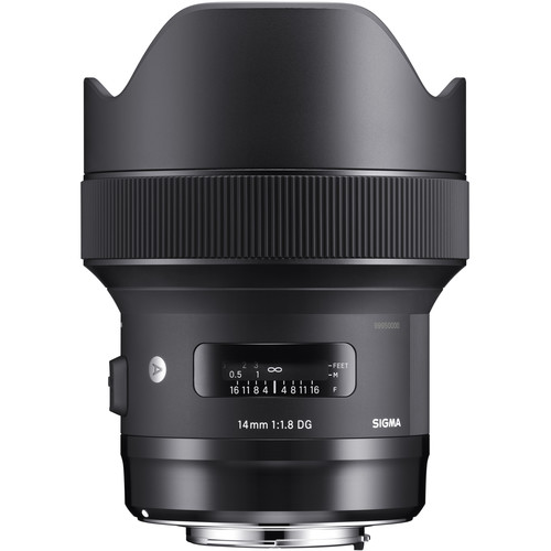 ong kinh sigma 14mm f18 dg hsm art for canon