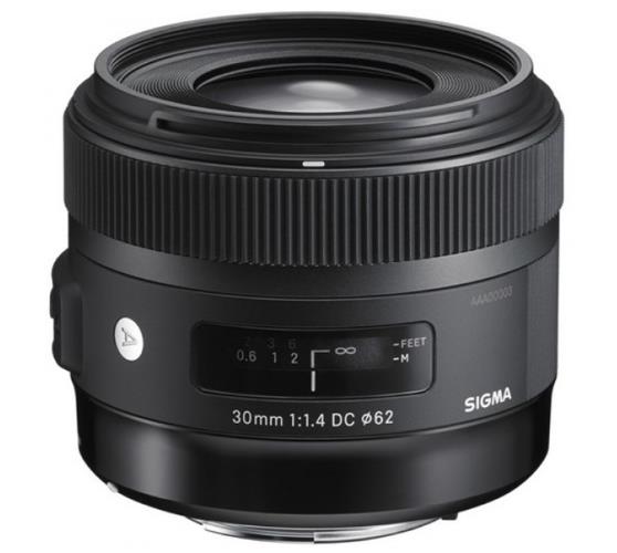 ong kinh sigma 30mm f1 4 dc hsm art for canon