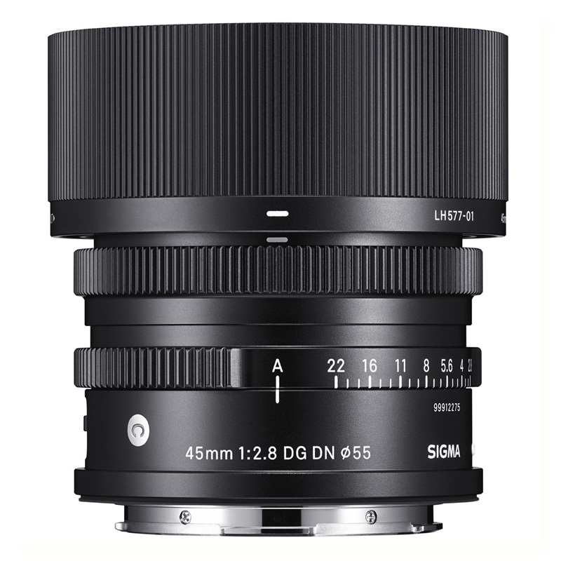 ong kinh sigma 45mm f28 dg dn contemporary for leica l