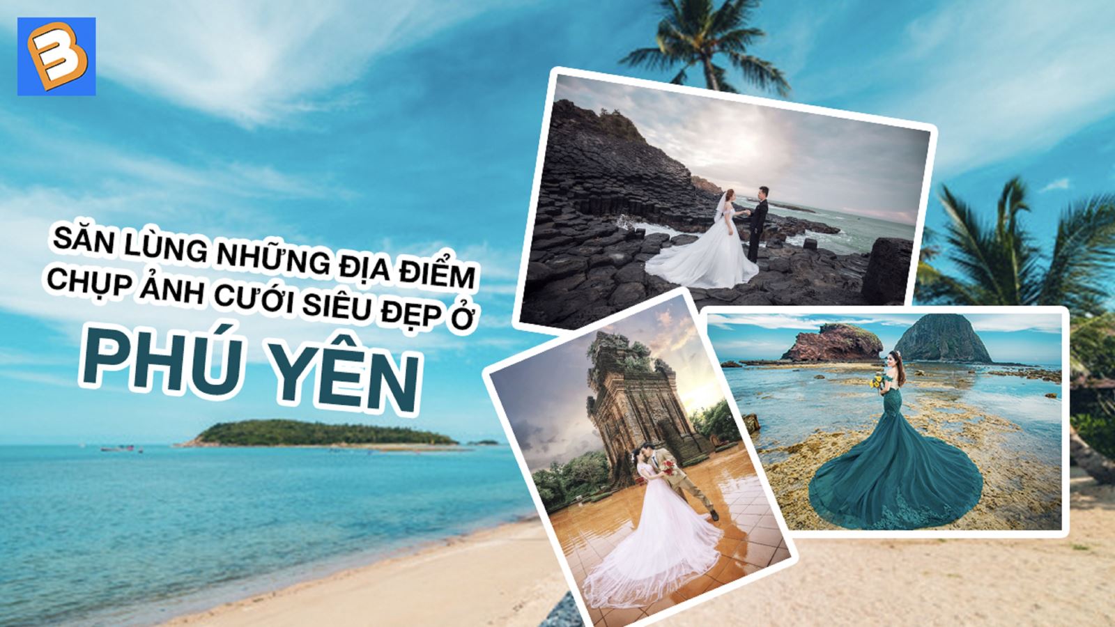Nếu bạn muốn có một bộ ảnh cưới thật đẹp và lãng mạn tại Phú Yên, hãy đến với chúng tôi để chụp ảnh cưới tại đây. Với không gian bao quanh làn biển xanh thẳm và những cánh đồng lúa bạt ngàn, chúng tôi sẽ giúp cho ngày cưới của bạn thêm sinh động và tiền đồ.