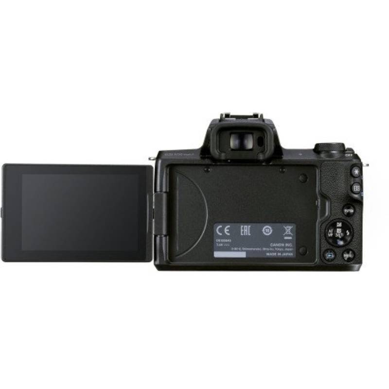 Màn hình LCD và kính ngắm OLED được cải tiến trong máy ảnh Canon EOS M50 Mark II